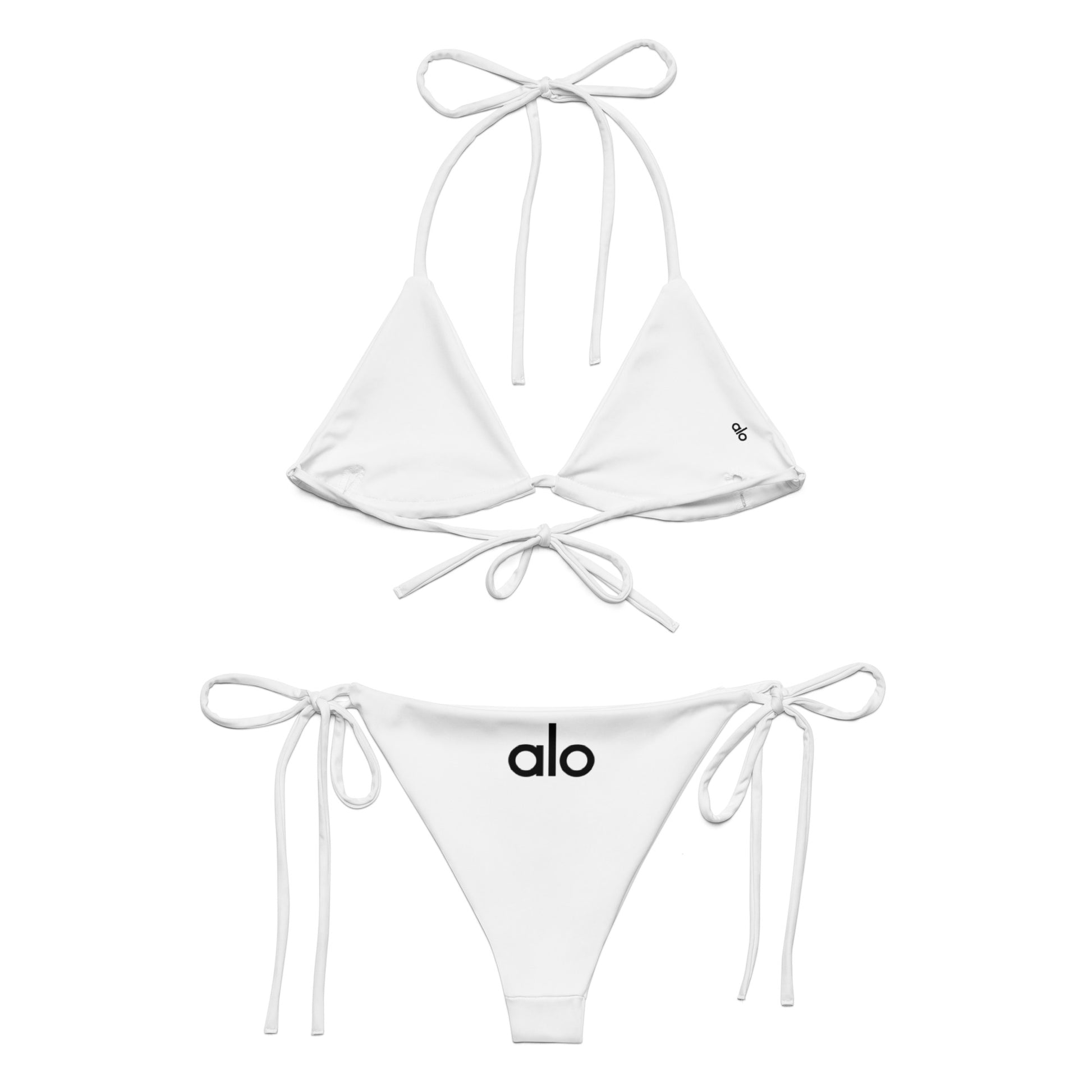 Alo Yoga All-over print string bikini  LEFTIS   