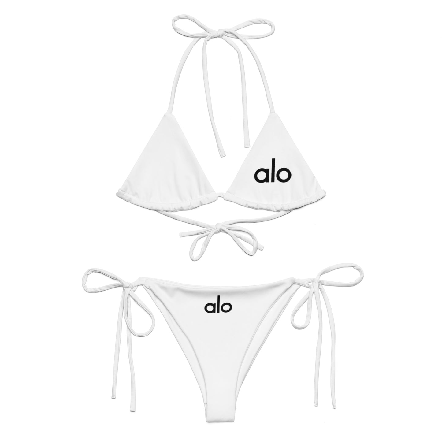 Alo Yoga All-over print string bikini  LEFTIS 2XS  