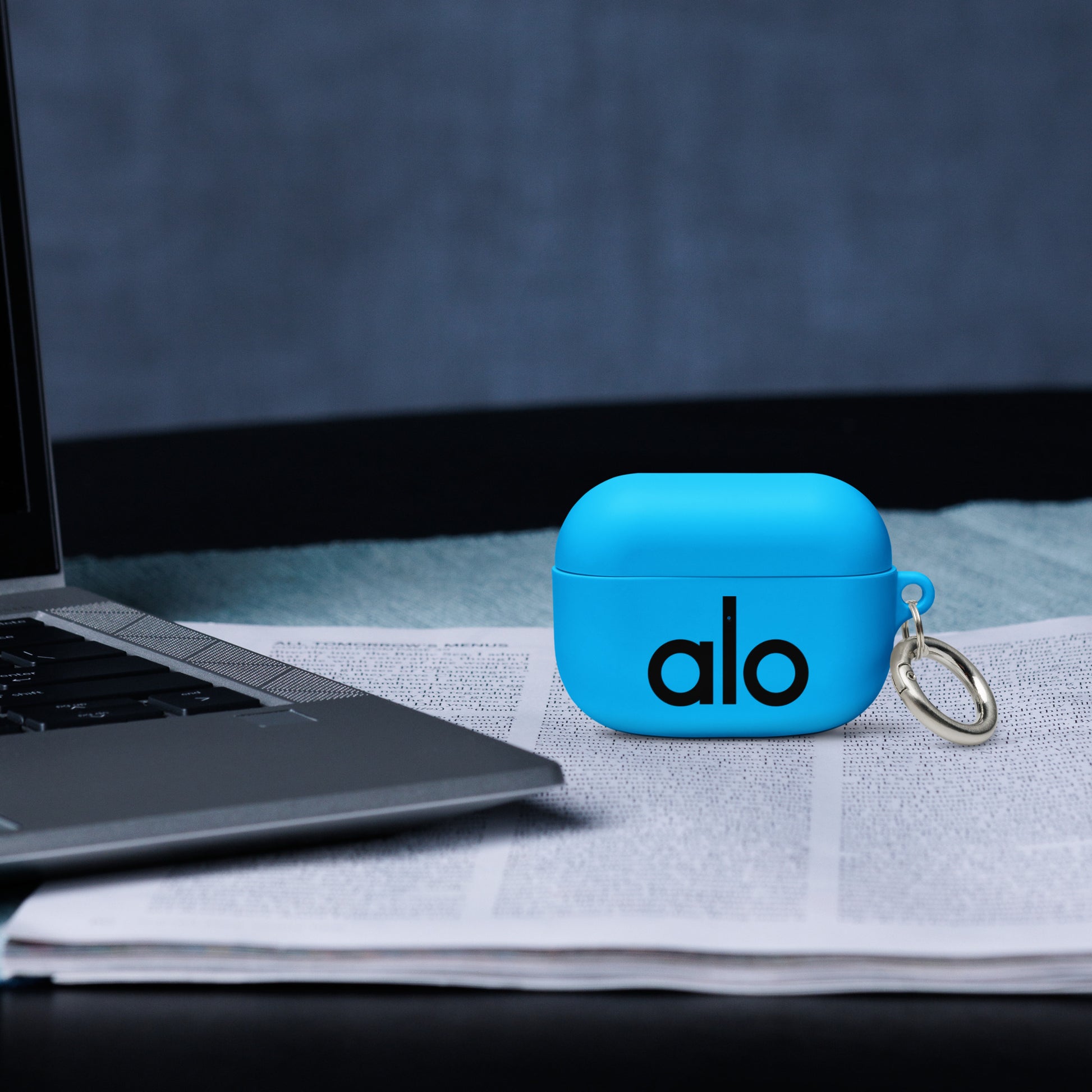 Alo Yoga Rubber Case for AirPods®  LEFTIS Blue AirPods Pro 