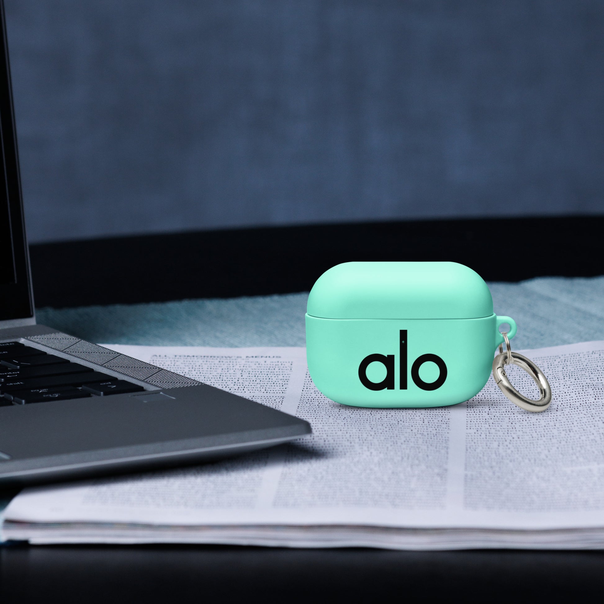 Alo Yoga Rubber Case for AirPods®  LEFTIS Mint AirPods Pro 