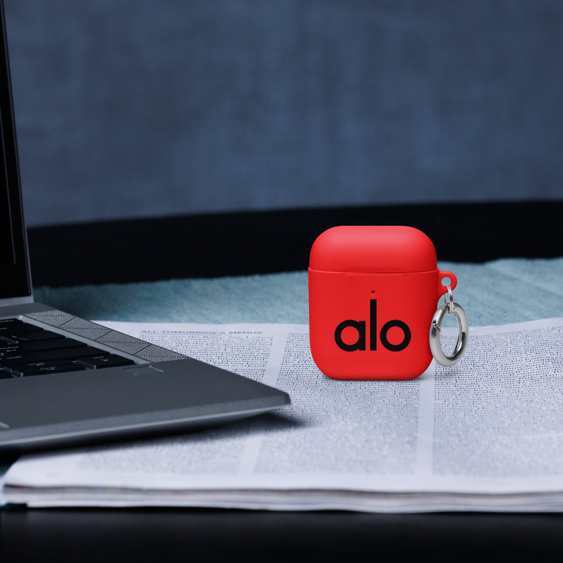 Alo Yoga Rubber Case for AirPods®  LEFTIS Red AirPods 