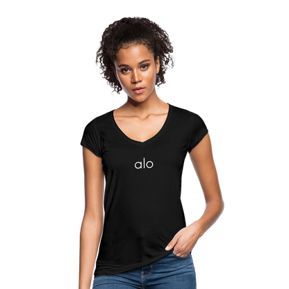 Alo Yoga Women’s Vintage T-Shirt Women’s Vintage T-Shirt | Spreadshirt SPOD black S 
