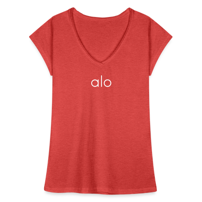 Alo Yoga Women’s Vintage T-Shirt Women’s Vintage T-Shirt | Spreadshirt SPOD heather red S 