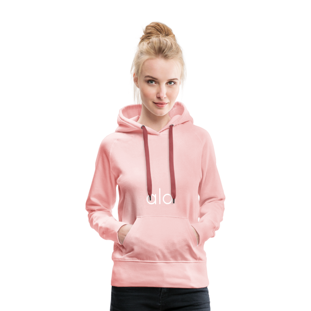 Alo Yoga Women’s Premium Hoodie Women’s Premium Hoodie | Spreadshirt 444 SPOD crystal pink S 