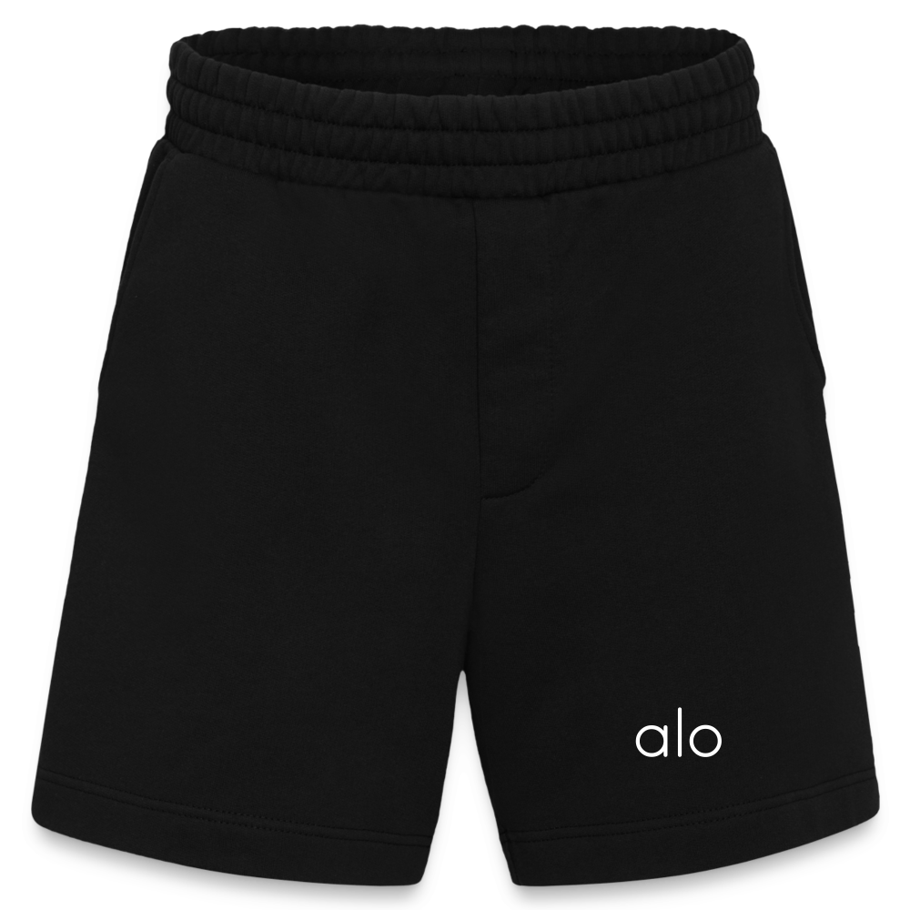 Alo Yoga Men Heavyweight Organic Shorts Heavyweight Organic Shorts SPOD SOLID BLACK XS 